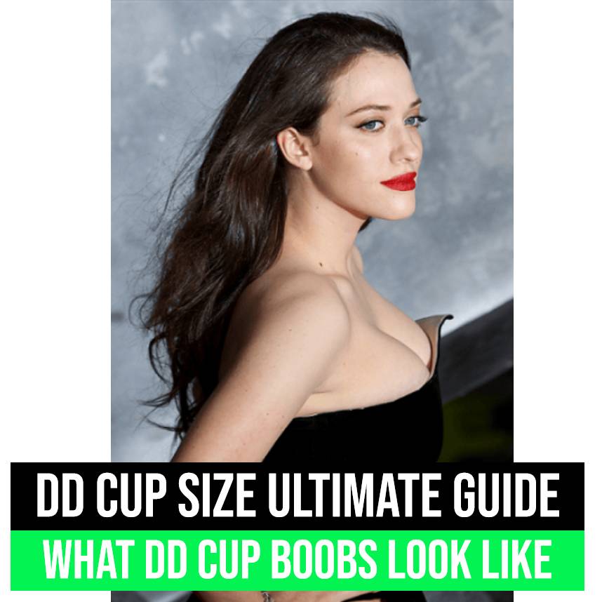 DD cup size (E cup size) ultimate guide: what DD cup boobs (E cup boobs) look like featured image