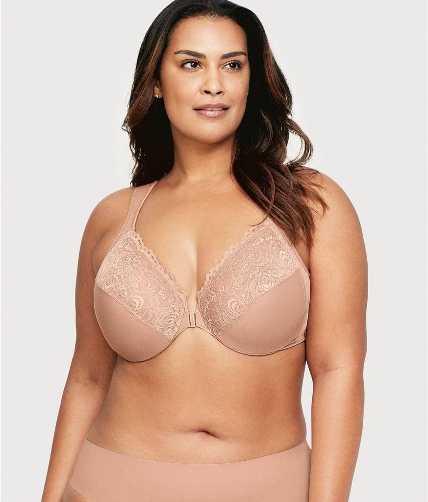 Glamorise WonderWire Front Close Bra - another great option for H cup breasts