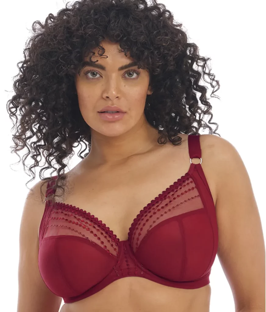 Elomi Matilda Side Support Plunge Bra - Best bra for larger wide set boobs