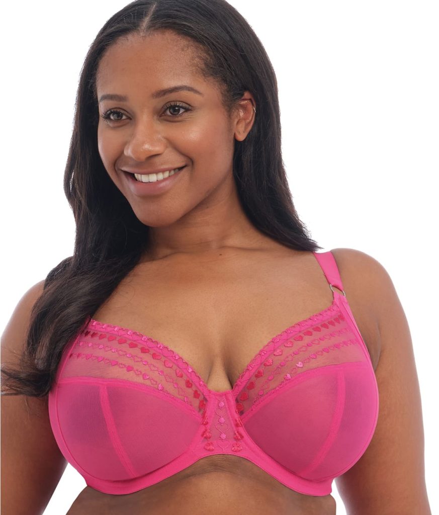 Elomi Matilda Side Support Plunge Bra - Best bra for larger east west breasts